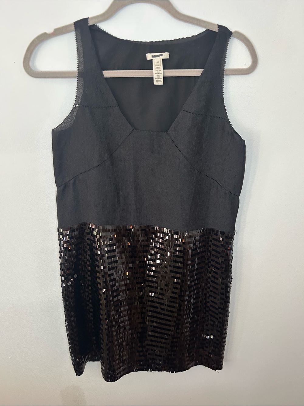 J.Crew Silk with Sequins Flapper dress size 00